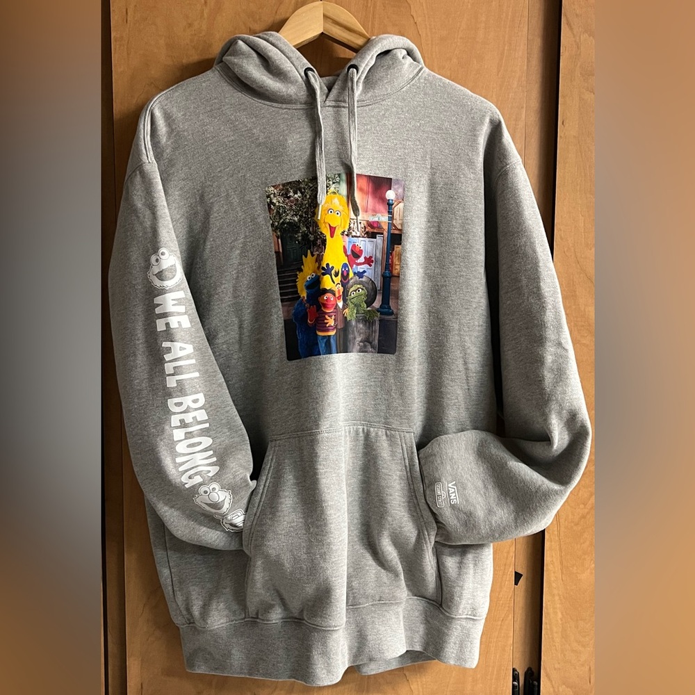 Vans Gray Sesame Street Sweater